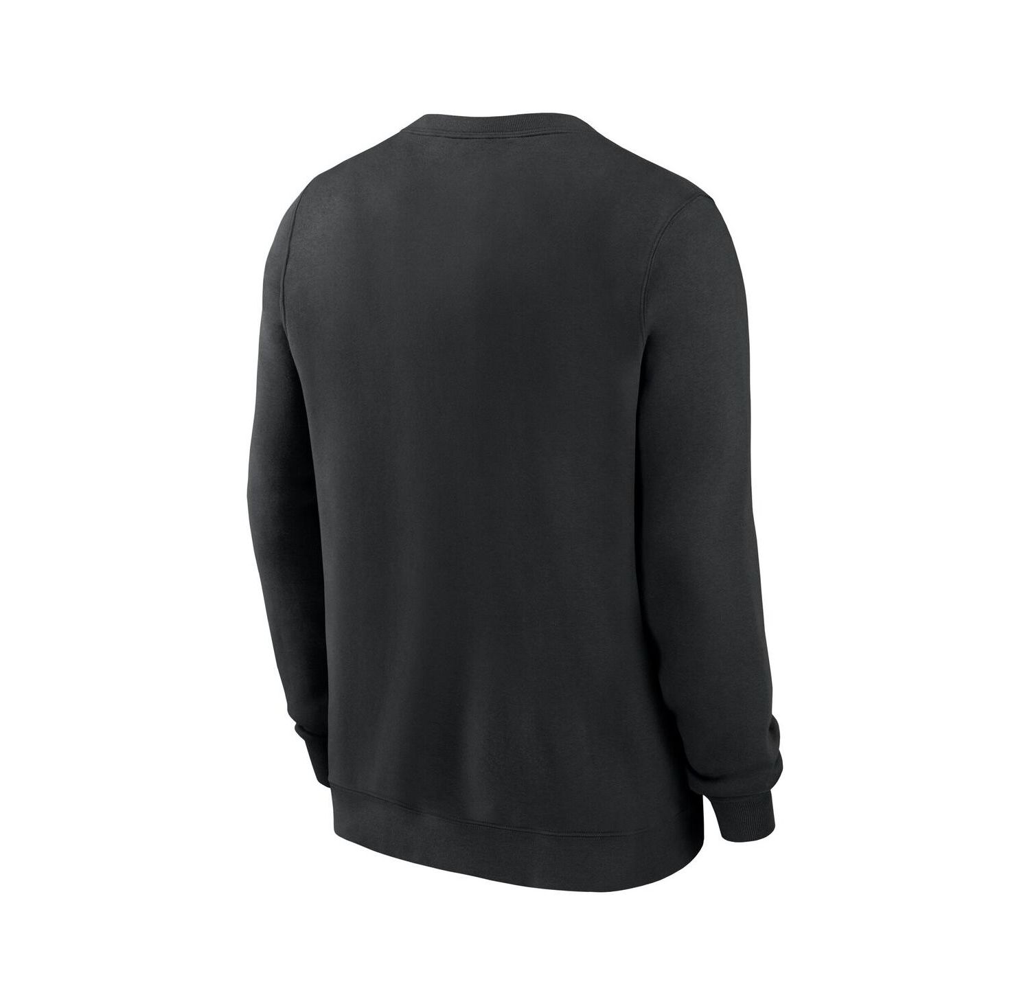 Men's Black Iowa Hawkeyes Arch Pullover Sweatshirt
