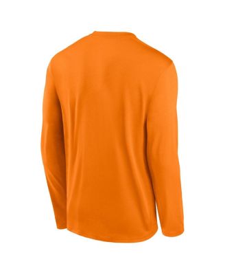Men's Tennessee Orange Tennessee Volunteers 2025 Courtside Basketball Shootaround Legend Dri-FIT Long Sleeve T-Shirt