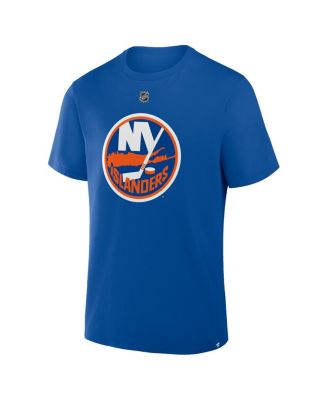 Men's Ilya Sorokin Royal New York Islanders Authentic Stack Name Number T-Shirt