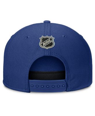 Men's Blue Toronto Maple Leaf's Authentic Pro Rink Team Code Snapback Hat