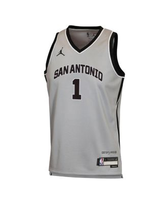 Big Boys and Girls Victor Wembanyama Silver San Antonio Spurs Swingman Jersey