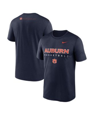 Nike - Men's Navy Auburn Tigers 2025 Courtside Basketball Legend Dri-FIT T-Shirt