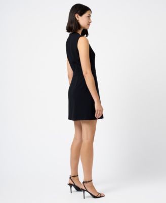 Women's High Neck Mini Dress