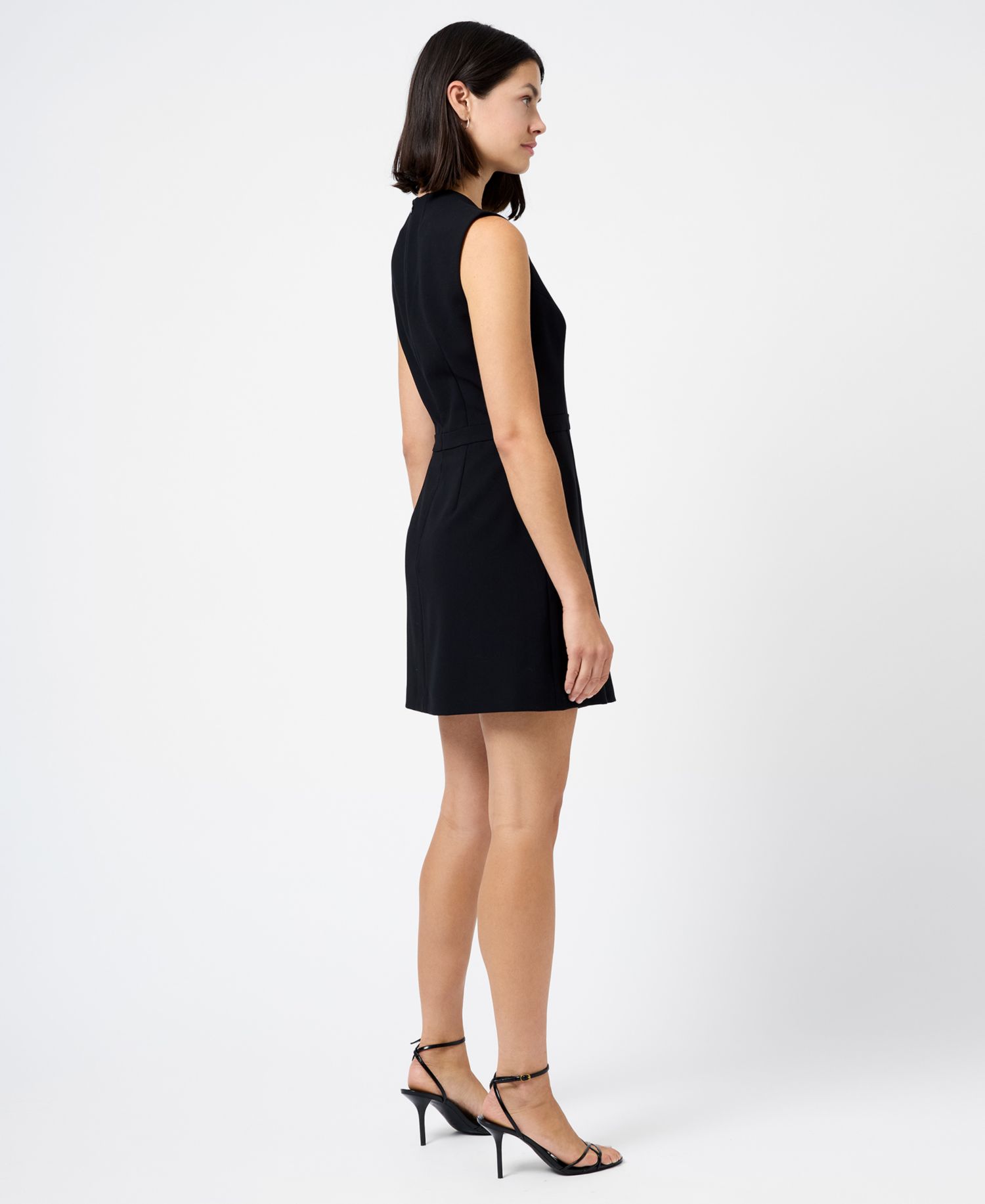 Women's High Neck Mini Dress