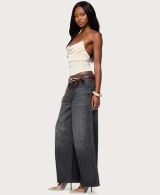 Women's Khloey Chain Cowl Neck Top