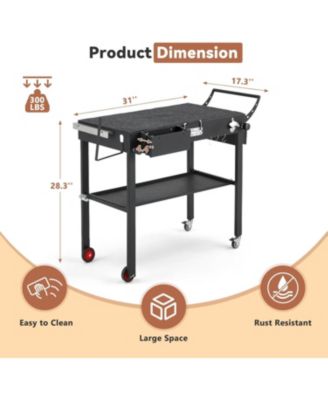 Outdoor Grill Table for Blackstone Griddles Stand