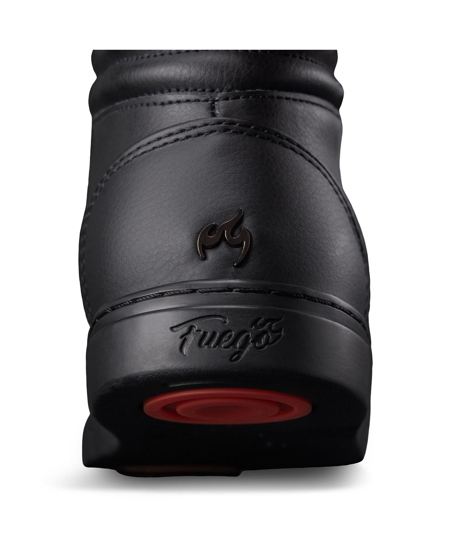Мужские кроссовки Fuego All-black High-top, цвет: Чёрный — фото 8