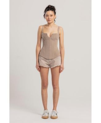 Women's Structured Corset Top