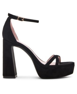 Women's Cady Strappy Platform Round-Toe Dress Sandals