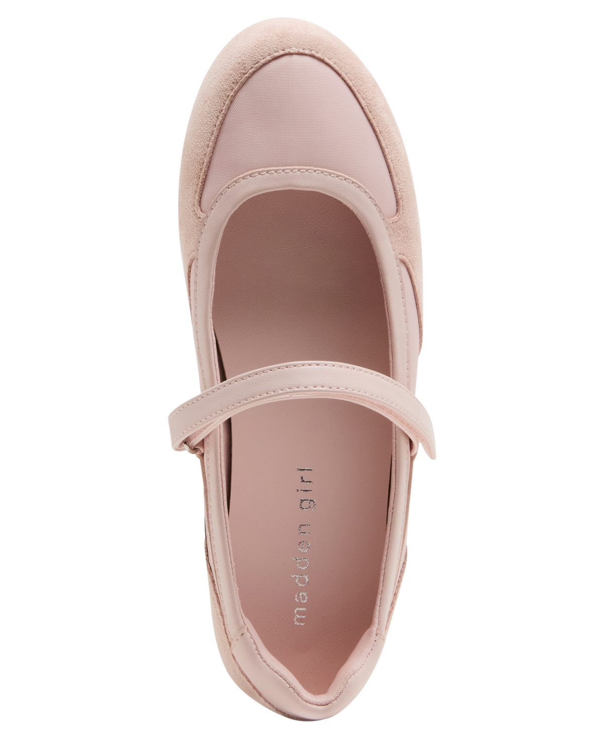 Madden Girl Women's Set Mary-Jane Round-Toe Ballet Sneakers