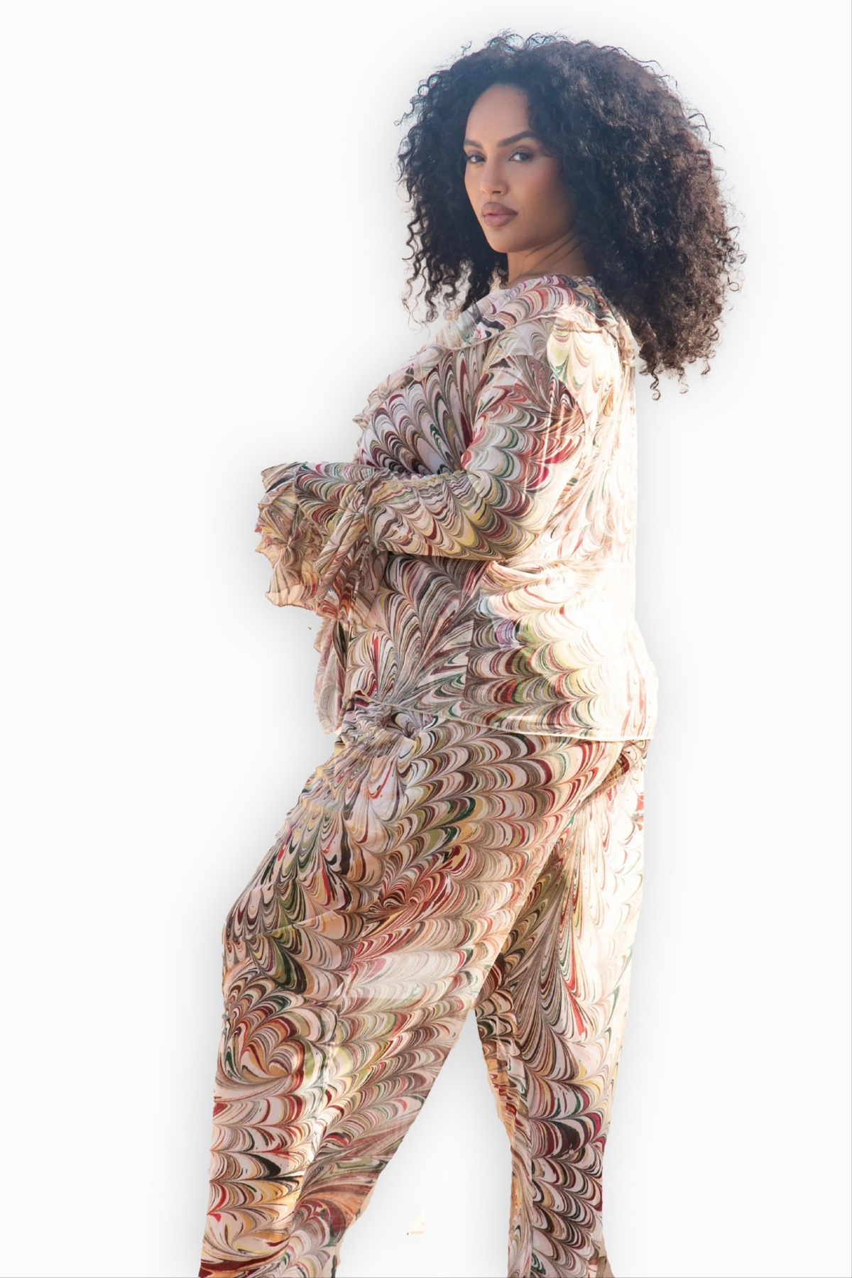 Fashion-szn Curve Wide Leg Resort Trouser