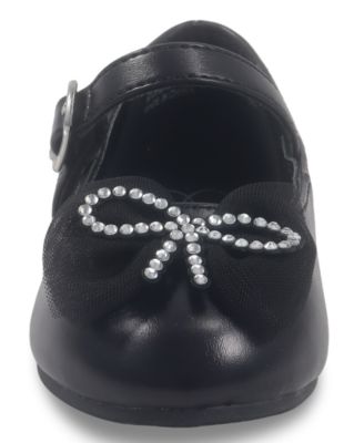 Toddler and Little Girls' Amy Petal Buckle Strap Dress Shoe