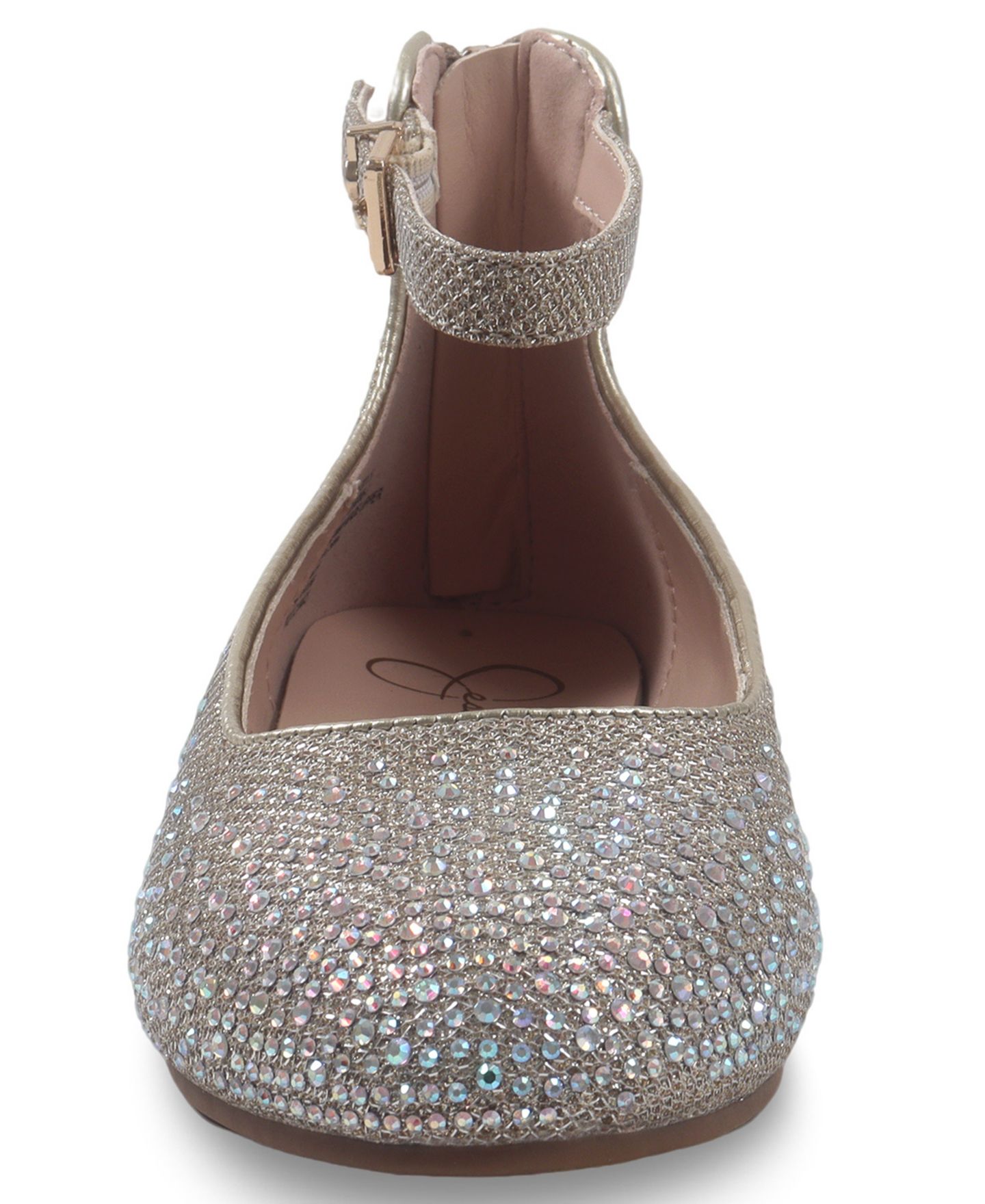 Обувь Jessica Simpson Amy Ethel Dress Shoe для девочек, цвет: Золотой — фото 6