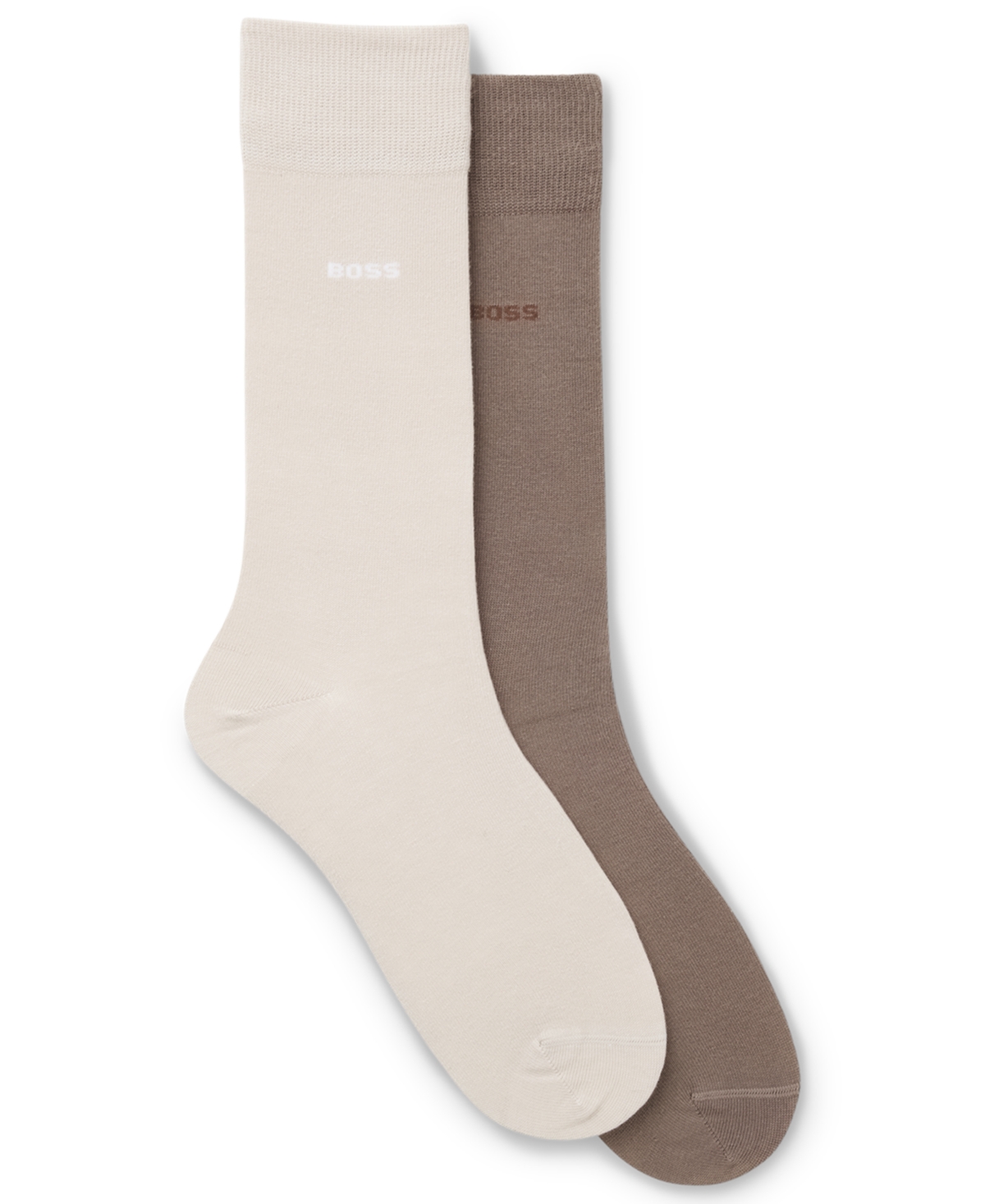 Hugo Boss Men's 2-Pack Regular Length Solid Socks