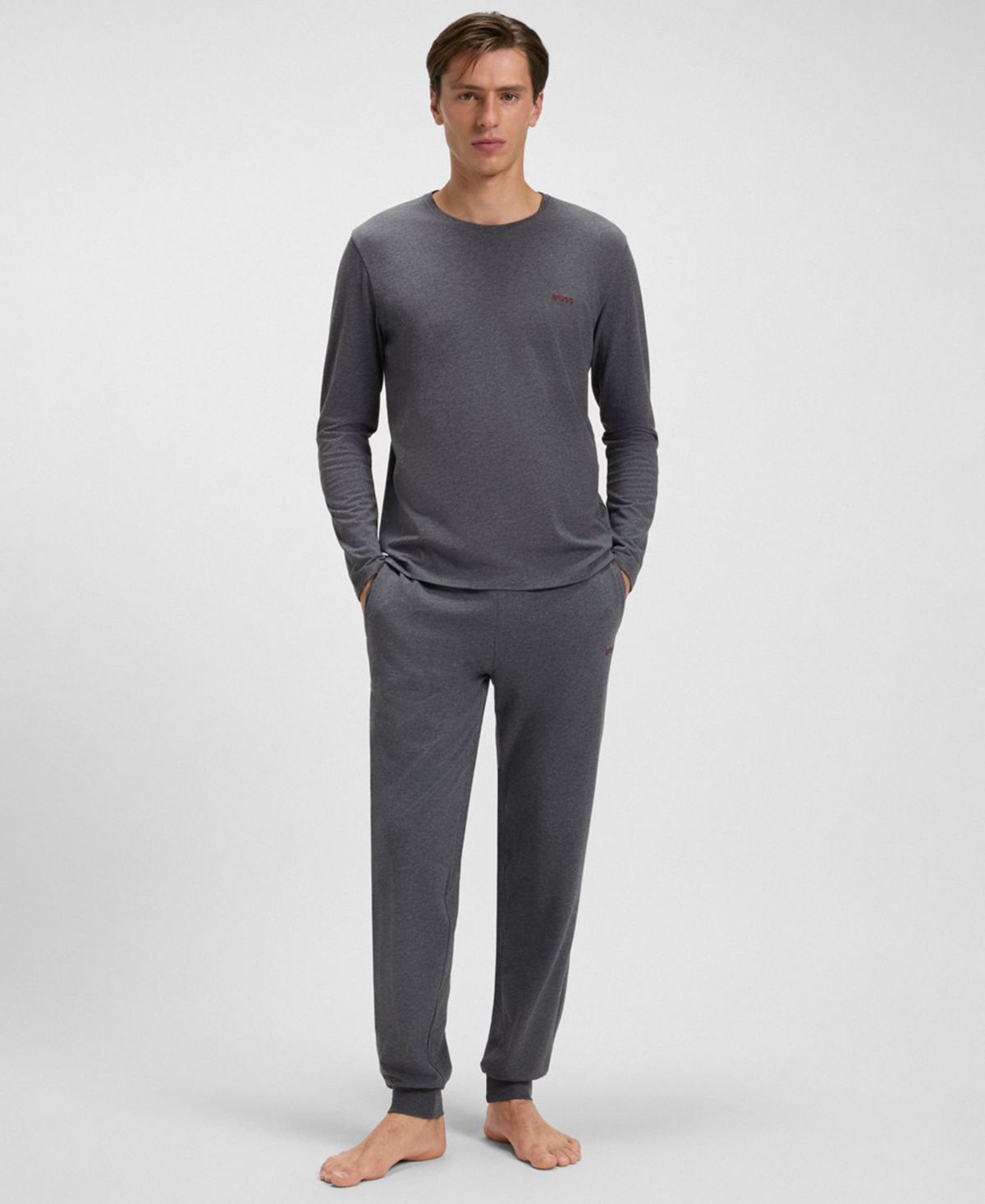 Мужские брюки для бега трусцой с завязками на поясе в сочетании друг с другом