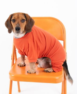 Dog Cotton Solid Pajamas