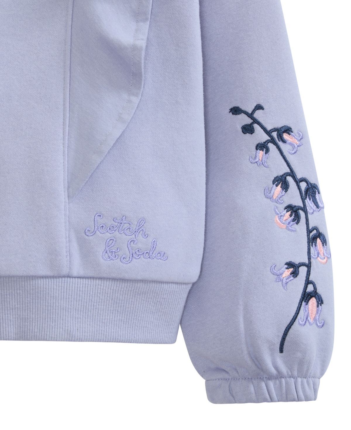 Scotch & Soda Girls Toddler 2T-4T Long-Sleeve Top and Jogger, 2-Piece Set