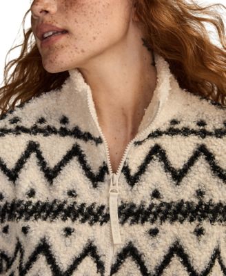 Women's Half-Zip Fleece Sweatshirt