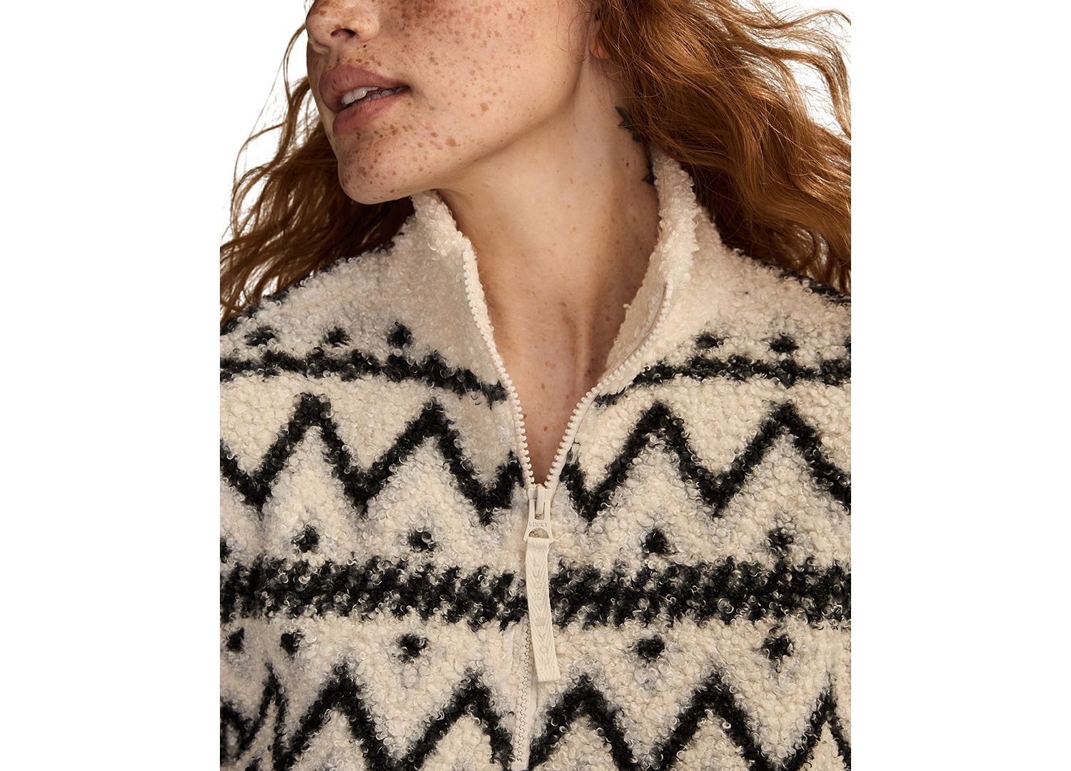 Women's Half-Zip Fleece Sweatshirt