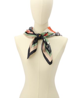 Women's Snow Globe Square Scarf