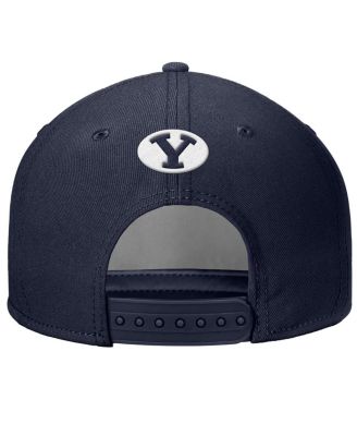 Men's Navy BYU Cougars Rise Adjustable Hat
