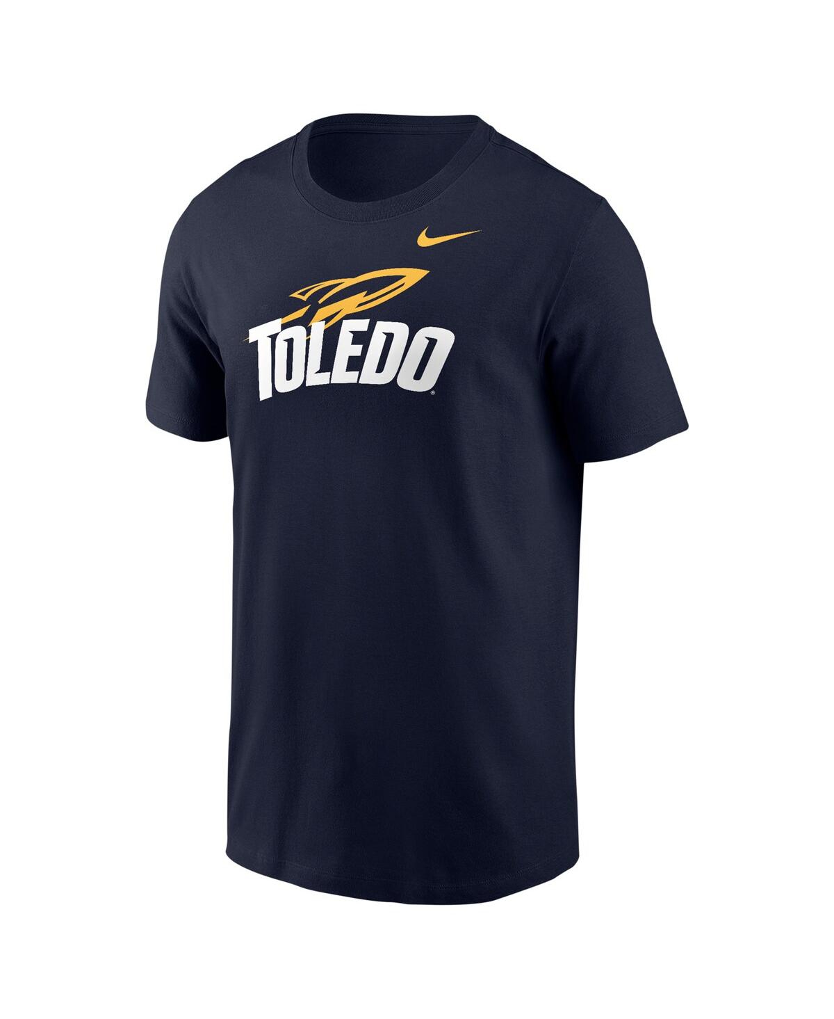 Nike Men's Navy Toledo Rockets Primary Logo T-Shirt
