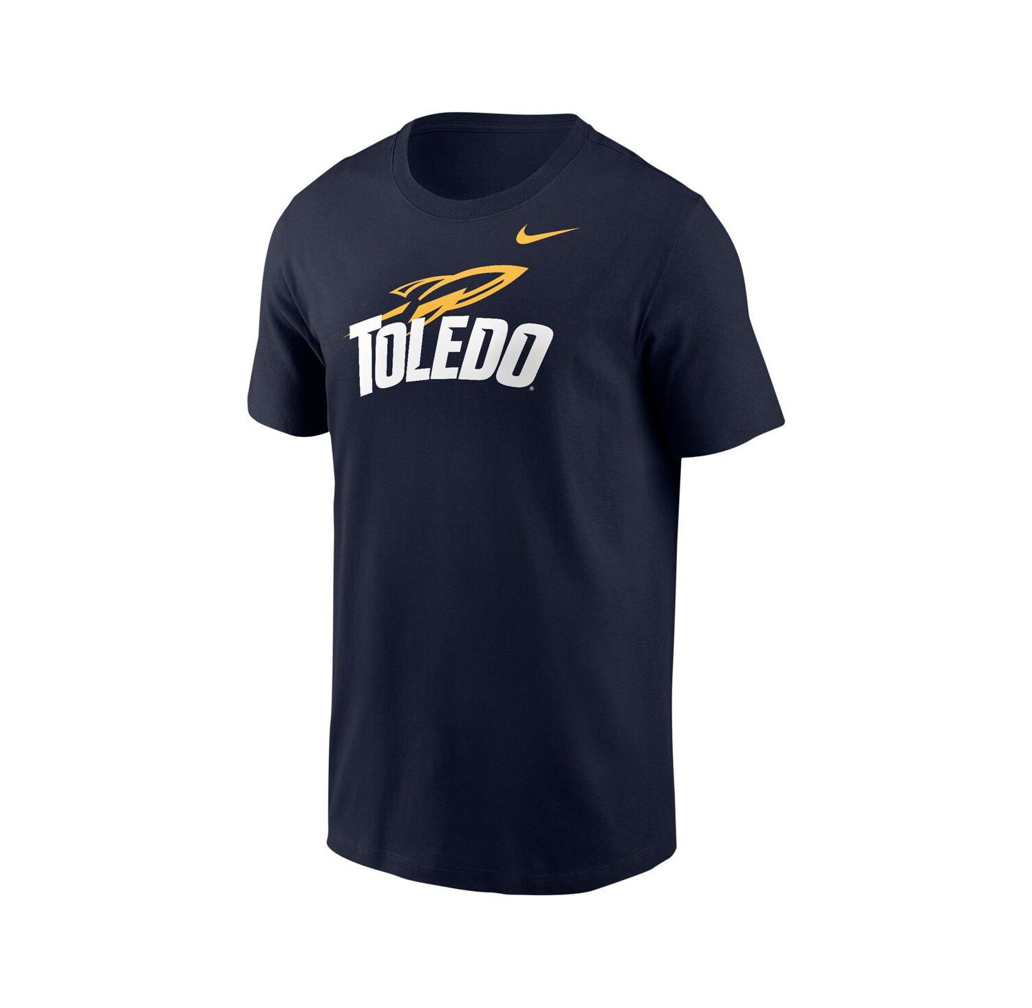 Men's Navy Toledo Rockets Primary Logo T-Shirt