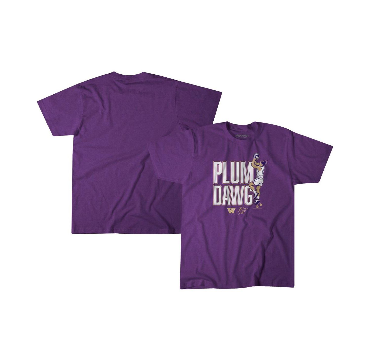 Men's and Women's Kelsey Plum Purple Washington Huskies Plum Dawg T-Shirt
