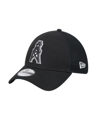 New Era - Men's Black Houston Oilers Main Neo 39THIRTY Flex Hat