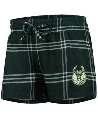 Women's 2-Piece Milwaukee Bucks Petition Long Sleeve Top and Shorts Set