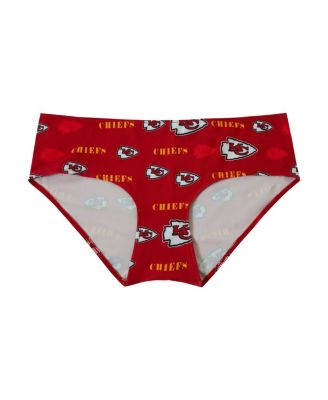 Women's Red Kansas City Chiefs Mosaic Allover Print Knit Panty