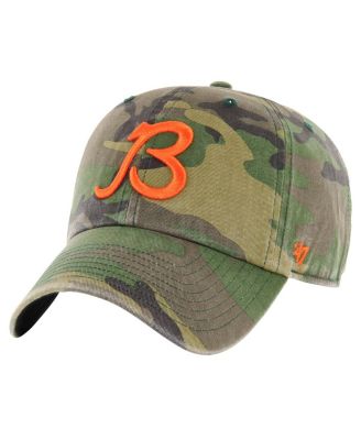 Men's Camo Chicago Bears Woodland Clean Up Adjustable Hat