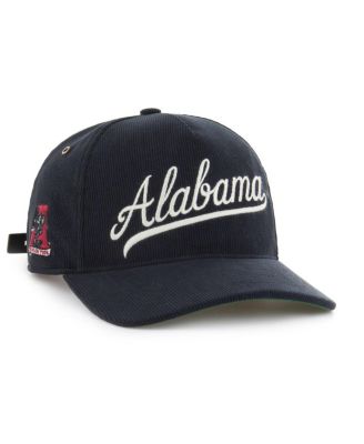 '47 Brand - Men's and Women's Black Alabama Crimson Tide Collections Golden Age Corduroy Hitch Adjustable Hat