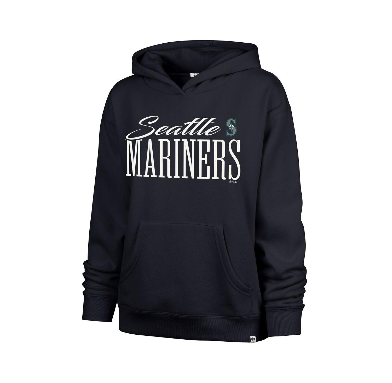 Women's Navy Seattle Mariners Whim Hoodie