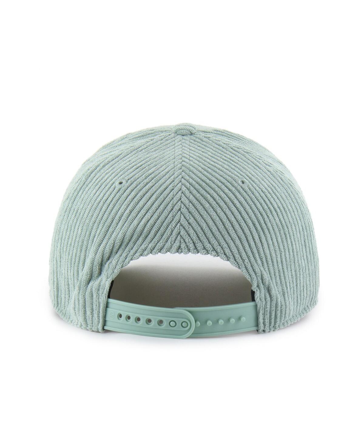 47 Brand Women's Green Bay Packers Mellow Corduroy Hitch Adjustable Hat In Green