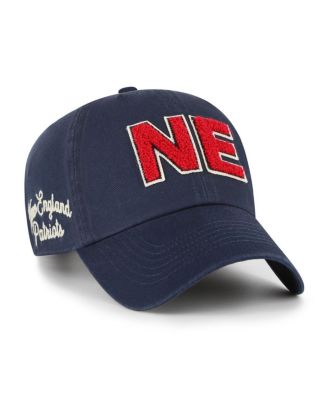 '47 Brand - Women's Navy New England Patriots Zoey Clean Up Adjustable Hat