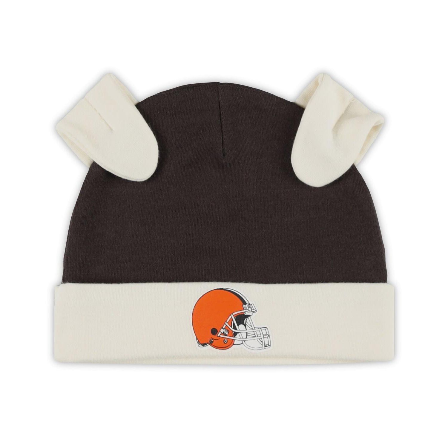 Baby Boys and Girls 3-Pack Cleveland Browns Little Champ Bodysuit Set