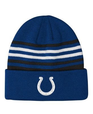 Outerstuff - Big Boys and Girls Royal Indianapolis Colts Essentials Cuffed Knit Hat