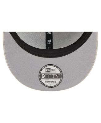 Men's Gray Philadelphia Eagles Cord Rope Corduroy 9FIFTY Snapback Hat