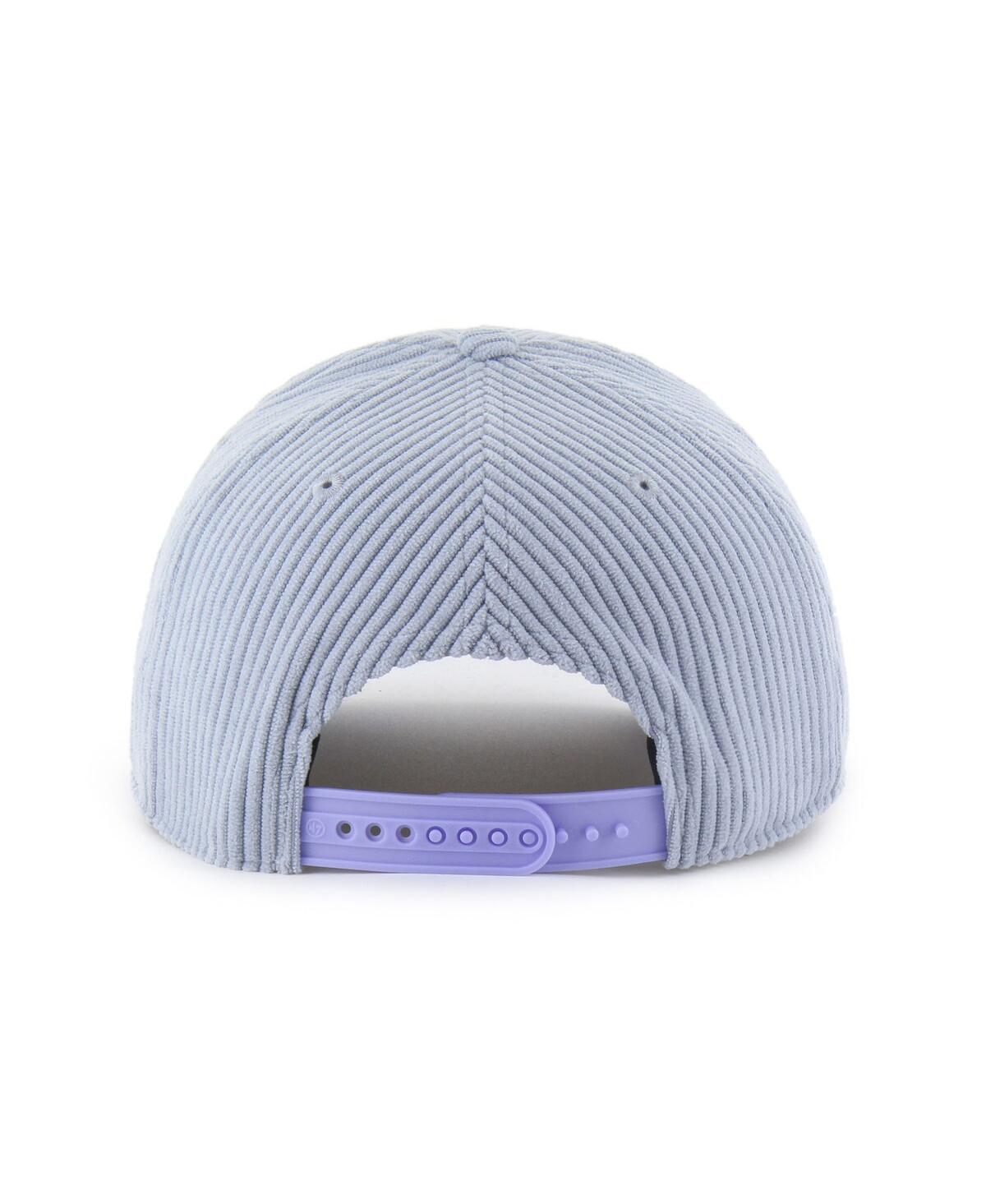 47 Brand Women's Light Blue Detroit Lions Mellow Corduroy Hitch Adjustable Hat In Blue