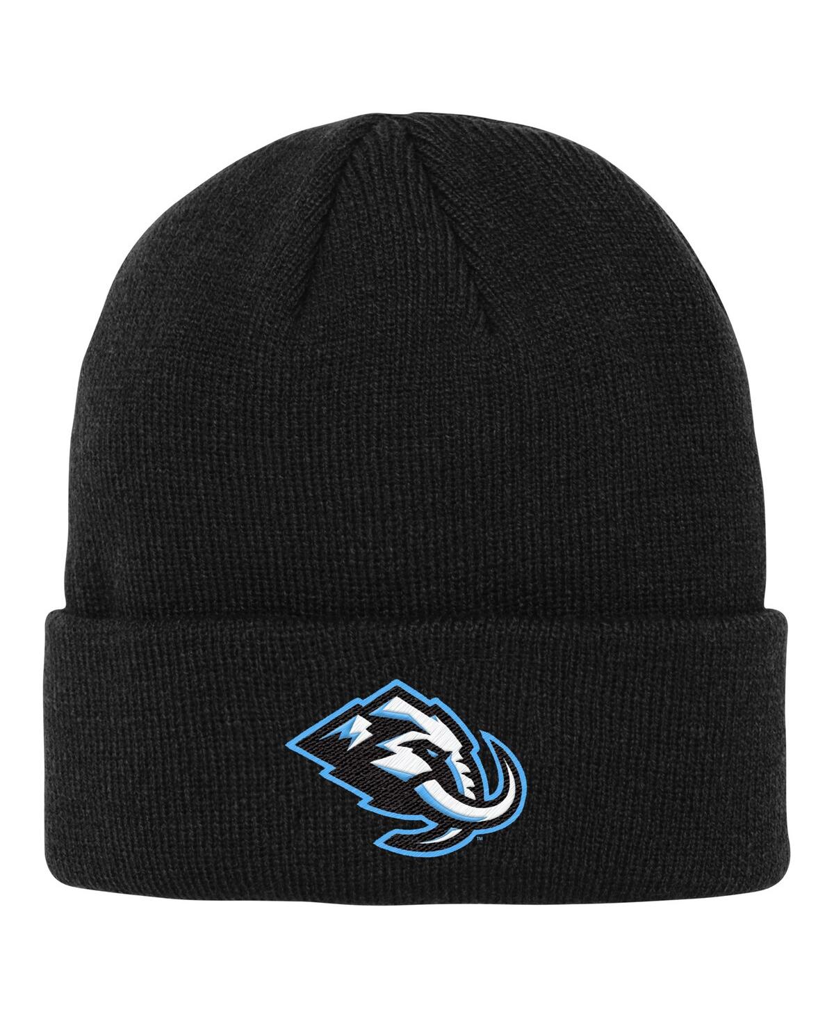 Outerstuff Big Boys and Girls Black Utah Mammoth 2.0 Essential Cuffed Knit Hat