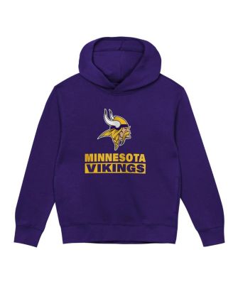 Toddler Purple Minnesota Vikings Back to Basics Hoodie