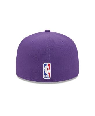 Men's Purple Los Angeles Lakers Jersey Hook Statement Edition 59FIFTY Fitted Hat