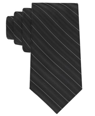 Calvin Klein - Men's Seraphina Stripe Pattern Tie