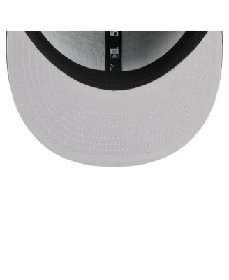 Men's Black Vegas Golden Knights Faded Lines 59FIFTY Fitted Hat