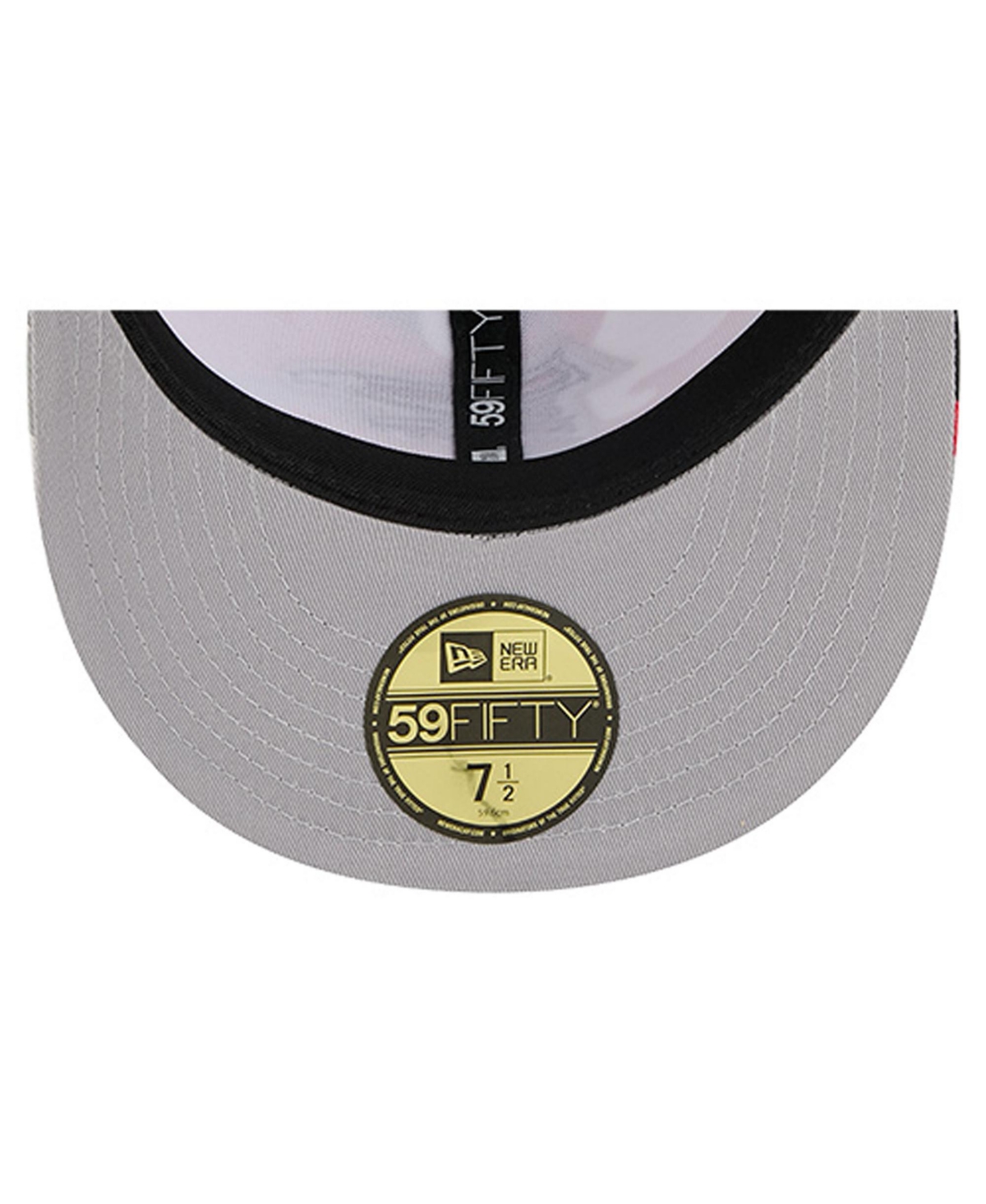 New Era Men's Red/Black Atlanta Falcons 59FIFTY Fitted Hat