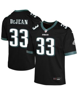Nike - Big Boys and Girls Cooper DeJean Black Philadelphia Eagles Alternate Game Jersey