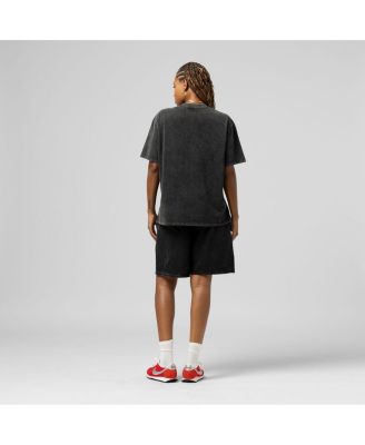 Women's Black Baltimore Ravens Team Dynamic Boyfriend Mineral Wash T-Shirt