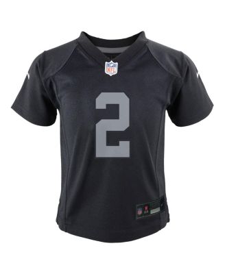 Baby Boys and Girls Ashton Jeanty Black Las Vegas Raiders Team Player Game Jersey