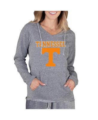 Concepts Sport - Women's Gray Tennessee Volunteers Mainstream Lightweight Terry Pullover Hoodie